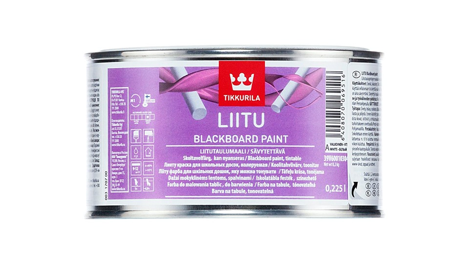 Краска для школьных досок Tikkurila Liitu база-A 0,225 л