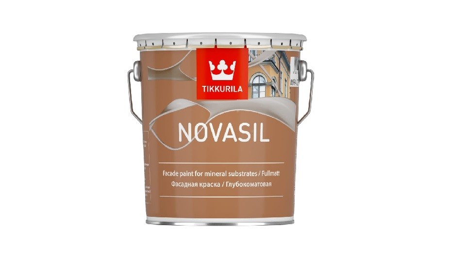 Краска фасадная силиконовая Tikkurila Novasil база-MRA 2,7 л