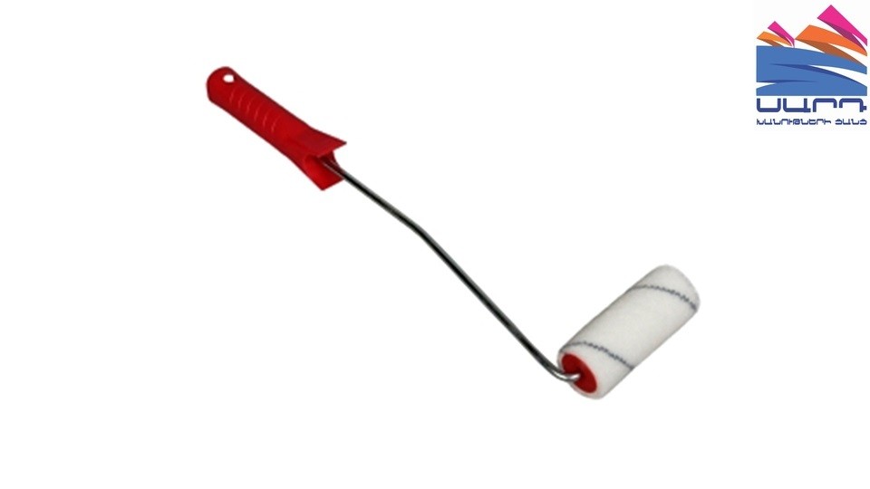 Roller with handle 10cm Nylonplus + handle