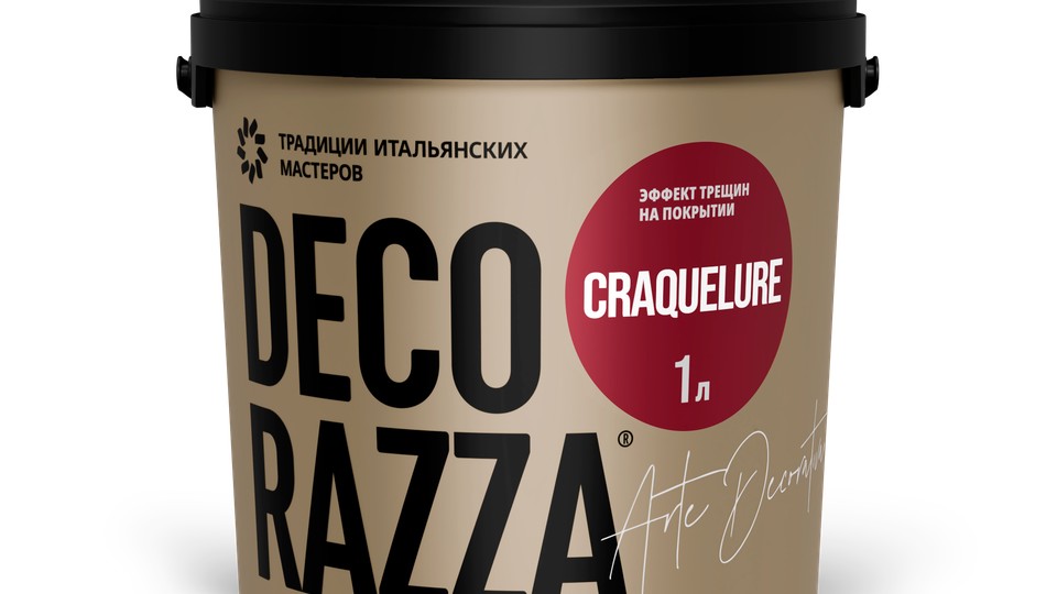 Դեկորատիվ ներկ ճաքի էֆեկտով Cracuelure 1լ