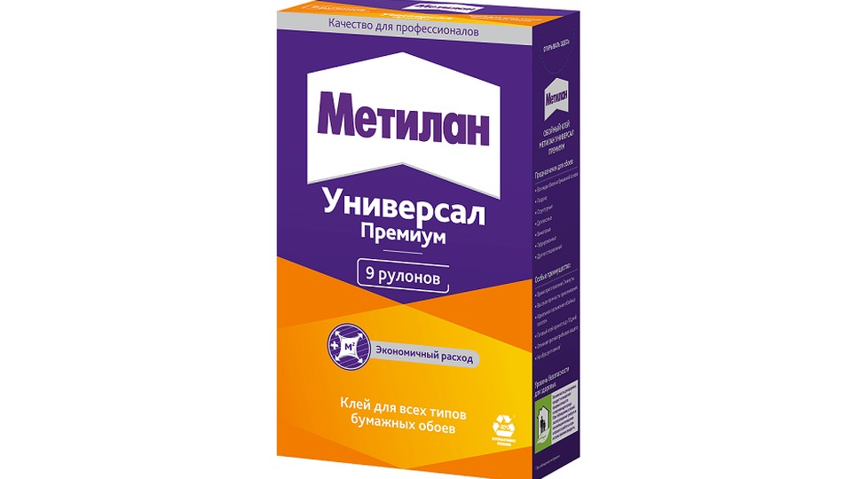 Universal wallpaper glue Metylan Универсал Премиум 250 g