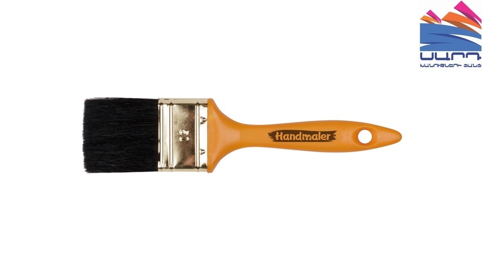 Brush Flat 50mm Black Handmaler