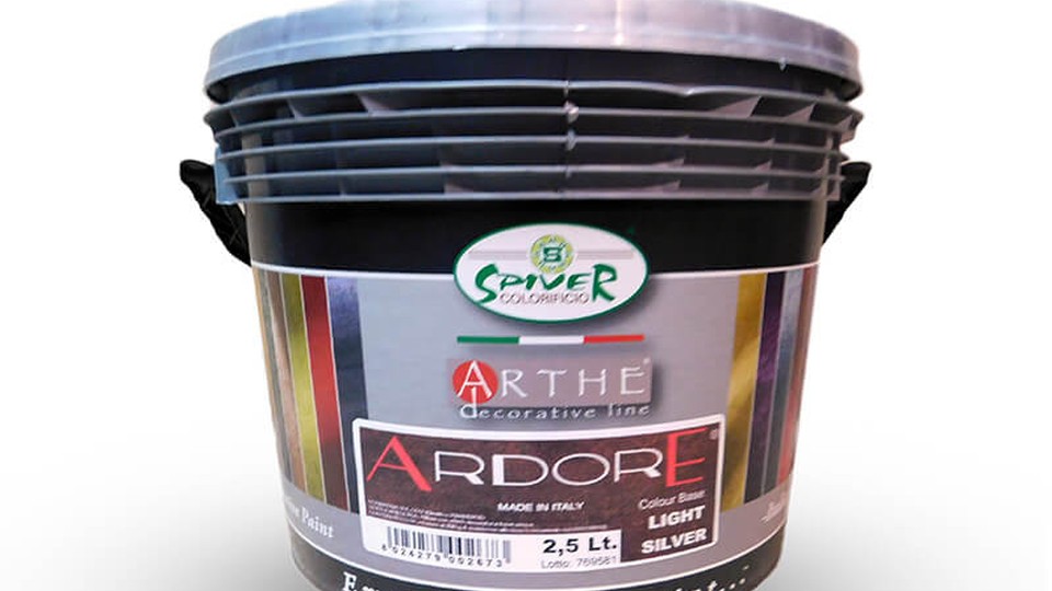 Դեկորատիվ Ներկ  ARDORE LIGHT SILVER  2․5լ