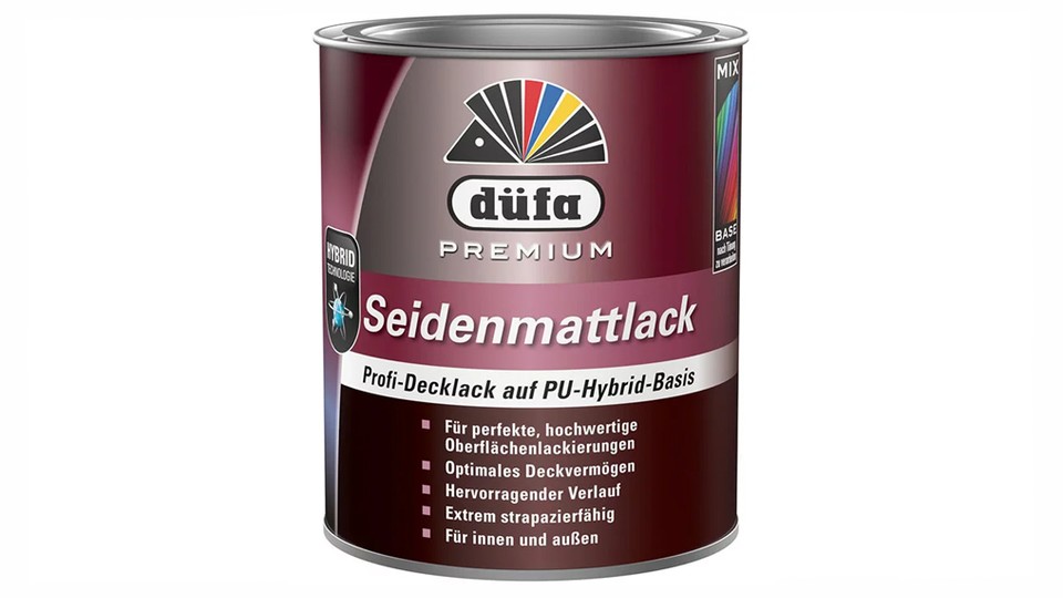 Universal enamel Dufa Premium Seidenmattlack Mix base-3 2,375 l