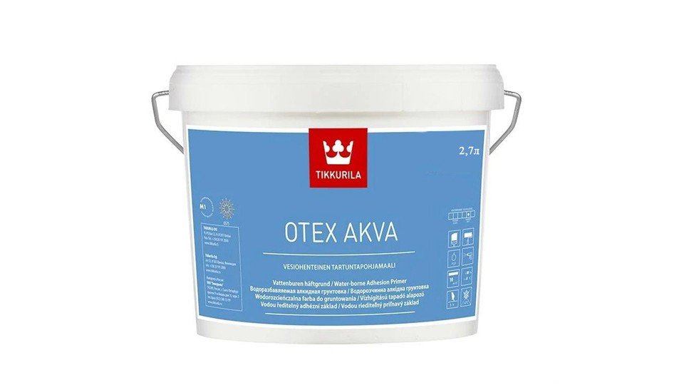 Грунт адгезионный Tikkurila Otex Akva 2,7 л