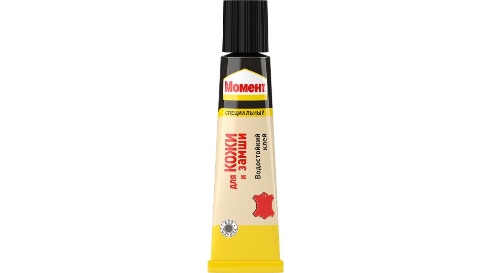 Special waterproof glue Момент Для кожи и замши 30 ml