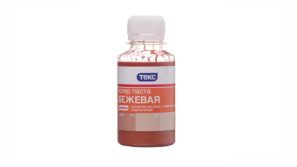 Universal tinting paste Текс Универсал №13 brown 0,1 l