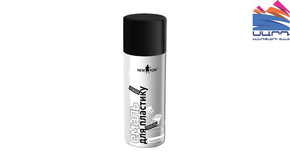 Enamel aerosol for plastic NEW TON black structural 400 ml