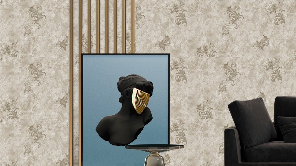 Պաստառ HK65214(1,06м/10.05м)Bellissimo Milano-2