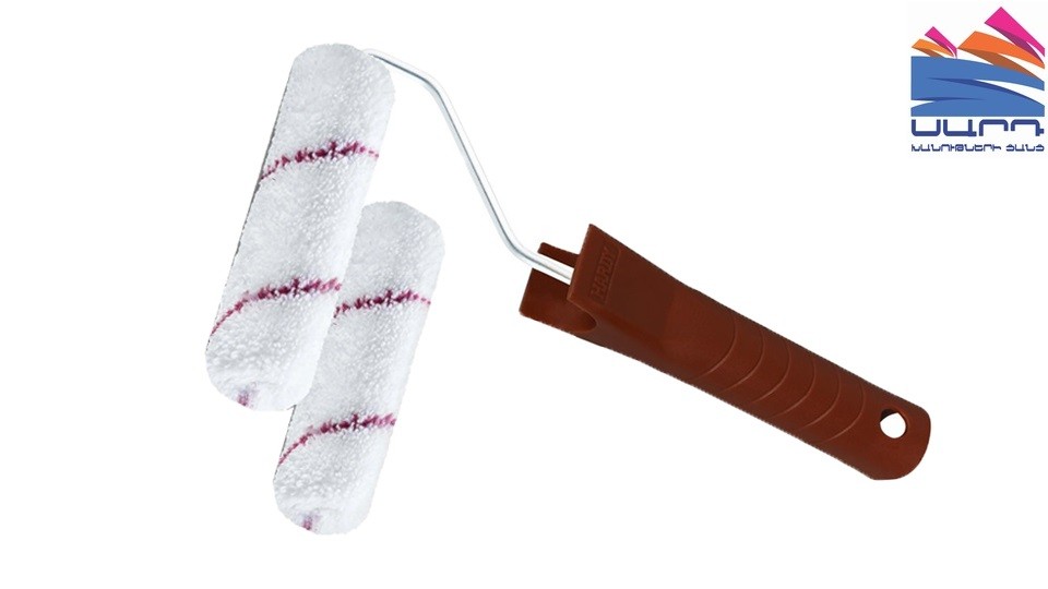 Валик Mikrofaza 2x10 см с ручкой