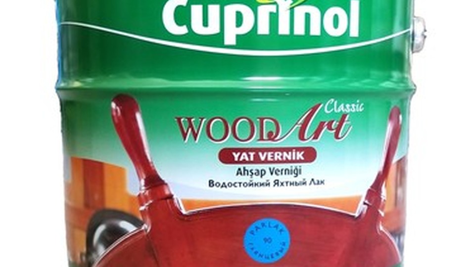 Լաք զբոսանավային Marshall Cuprinol փայլուն 12 կգ