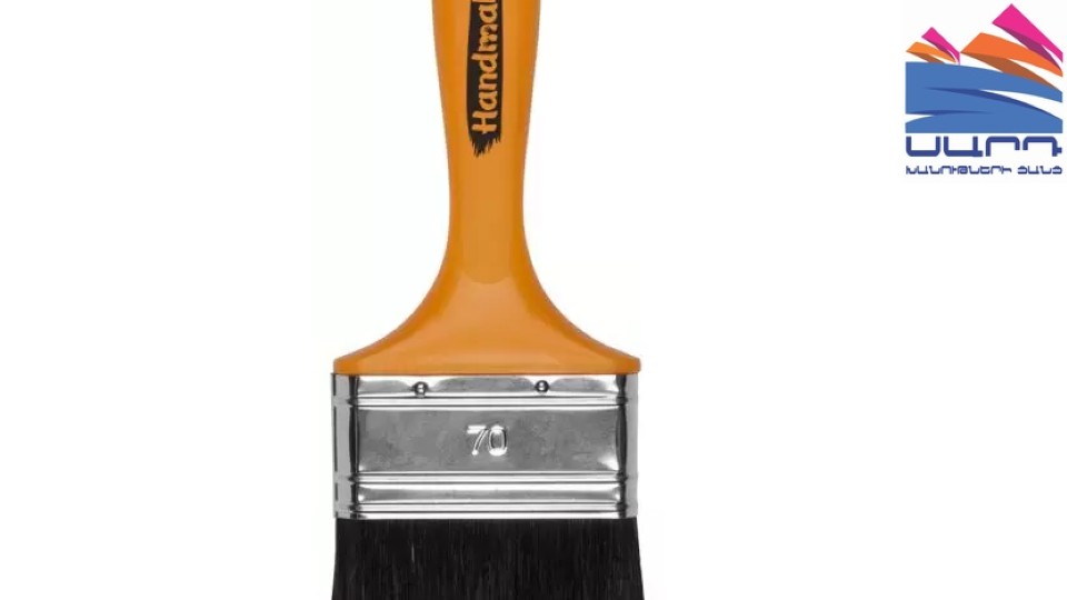 Brush Flat 50mm Black Handmaler