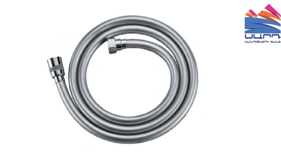 Flexible chrome-plated shower hose 1/2 in. p 1.5m