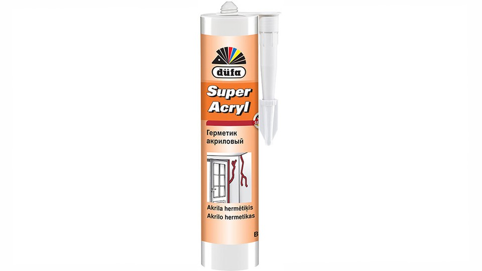 Universal acrylic sealant Dufa Super Acryl white 310 ml