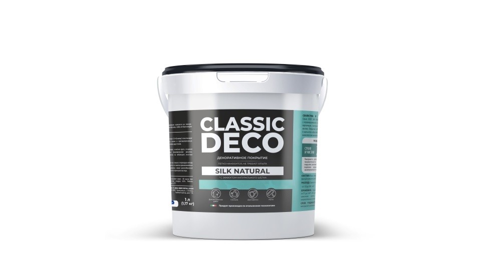 Silk Natural Decorative Paint 1L Classic Deco