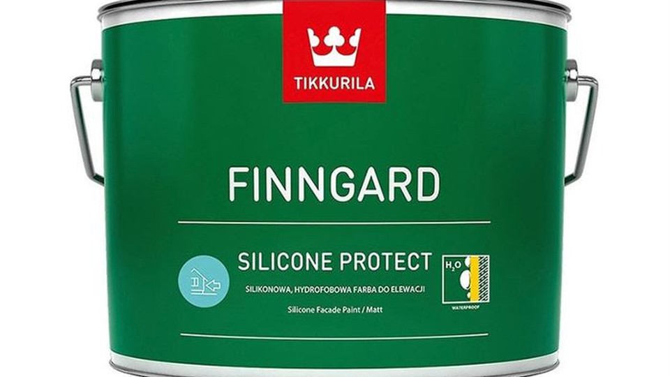 Facade silicone paint Tikkurila Finngard Silicone Protect base C 2.7 l