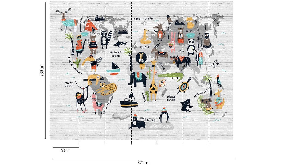 Фотообои 38297-1 7A THE WALL