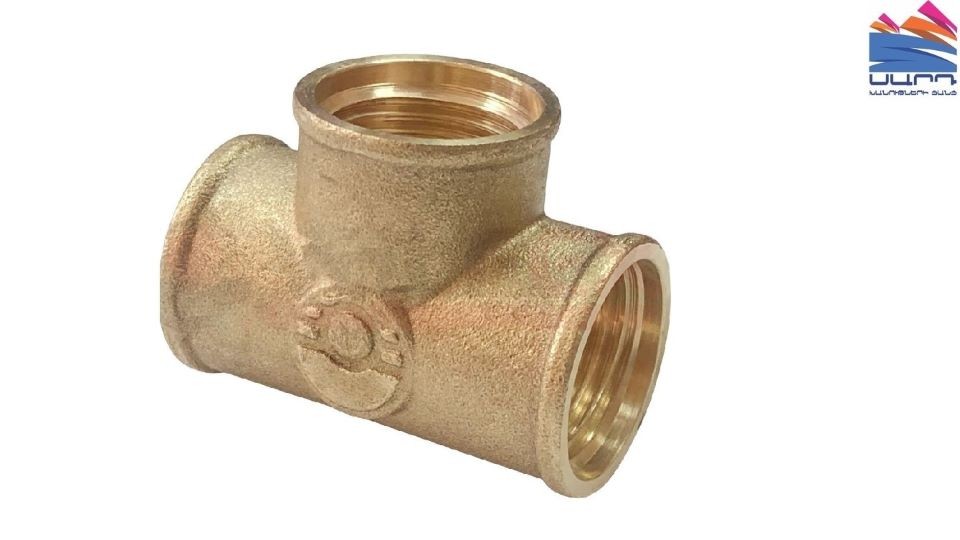 Brass tee 1/2" F  VALFEX (100/10)