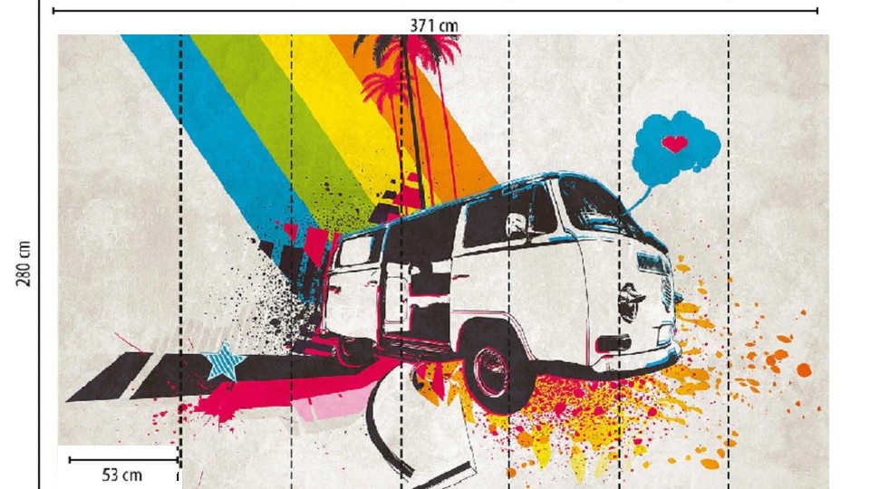 Պաստառ 38302-1 5A THE WALL