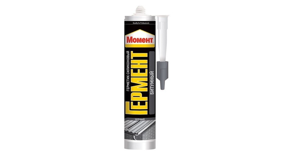 Sealant roofing Момент Гермент Битумный black 300 ml